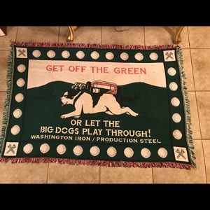 ST. BERNARD GOLF THROW